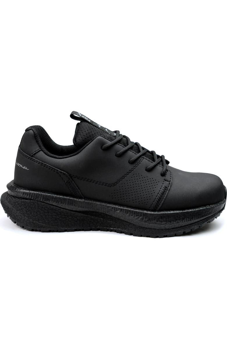 Xena Workwear Astra Soft Toe Athletic Safety Shoe, Main, color, Black