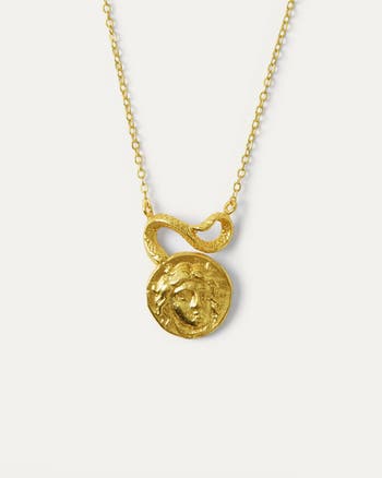 Ottoman Hands Gorgon Medusa Pendant Necklace Nordstrom