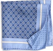 Jack Victor Equestrian Silk Pocket Square