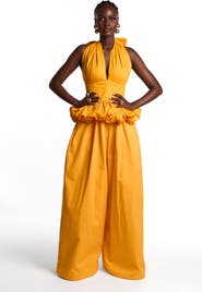 OFUURE Grace Peplum Top