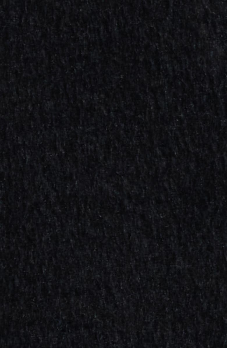 Bernardo Double Breasted Knit Coat, Alternate, color, Black