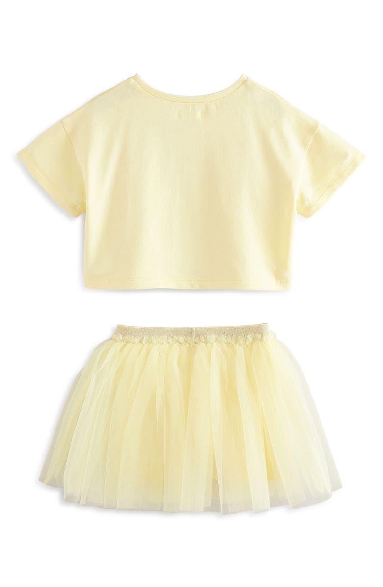NEXT Kids' T-Shirt & Tutu Skirt Set, Alternate, color, Yellow