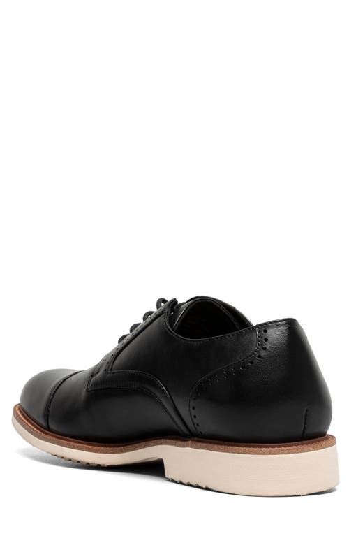 Stacy Adams Wesbridge Cap Toe Derby In Black
