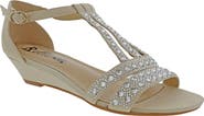 BELLINI Larris Rhinestone Wedge Sandal