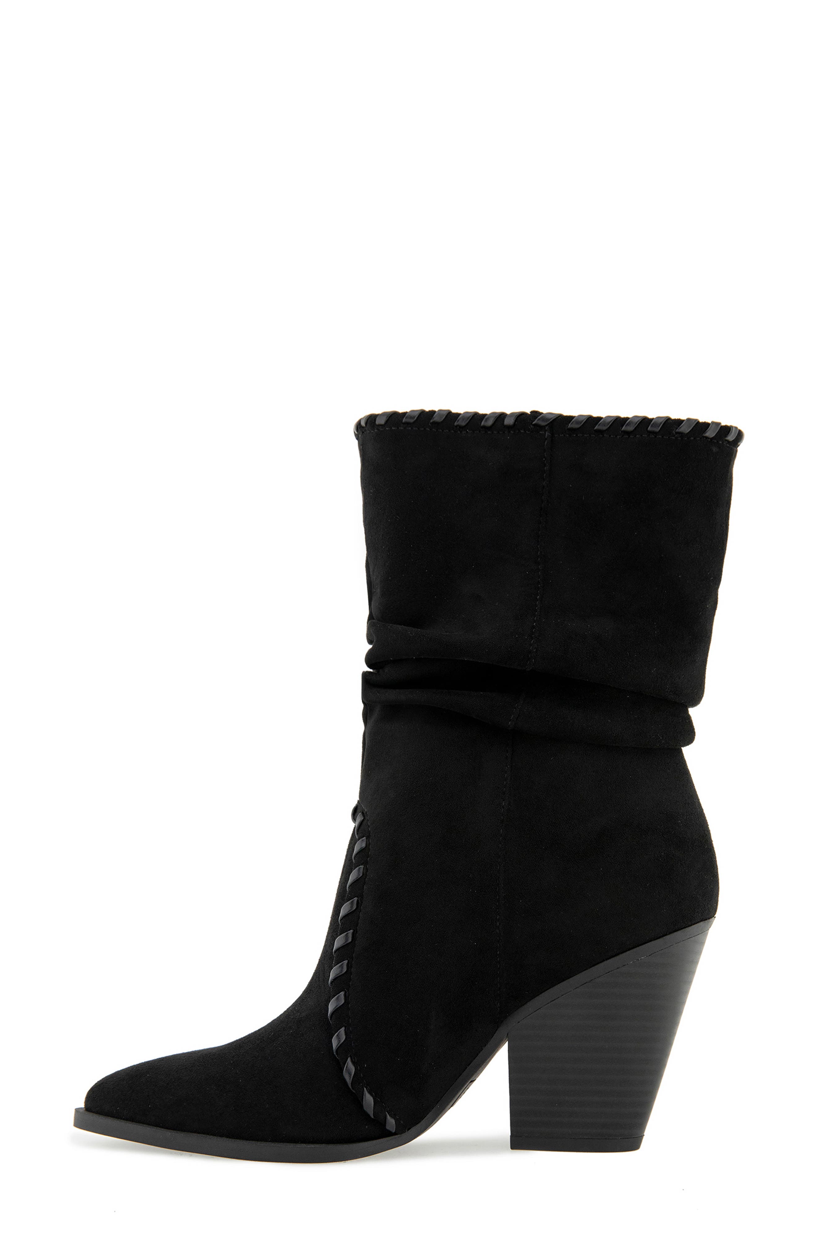 Windy Slouch Bootie, Alternate, color, BLACK