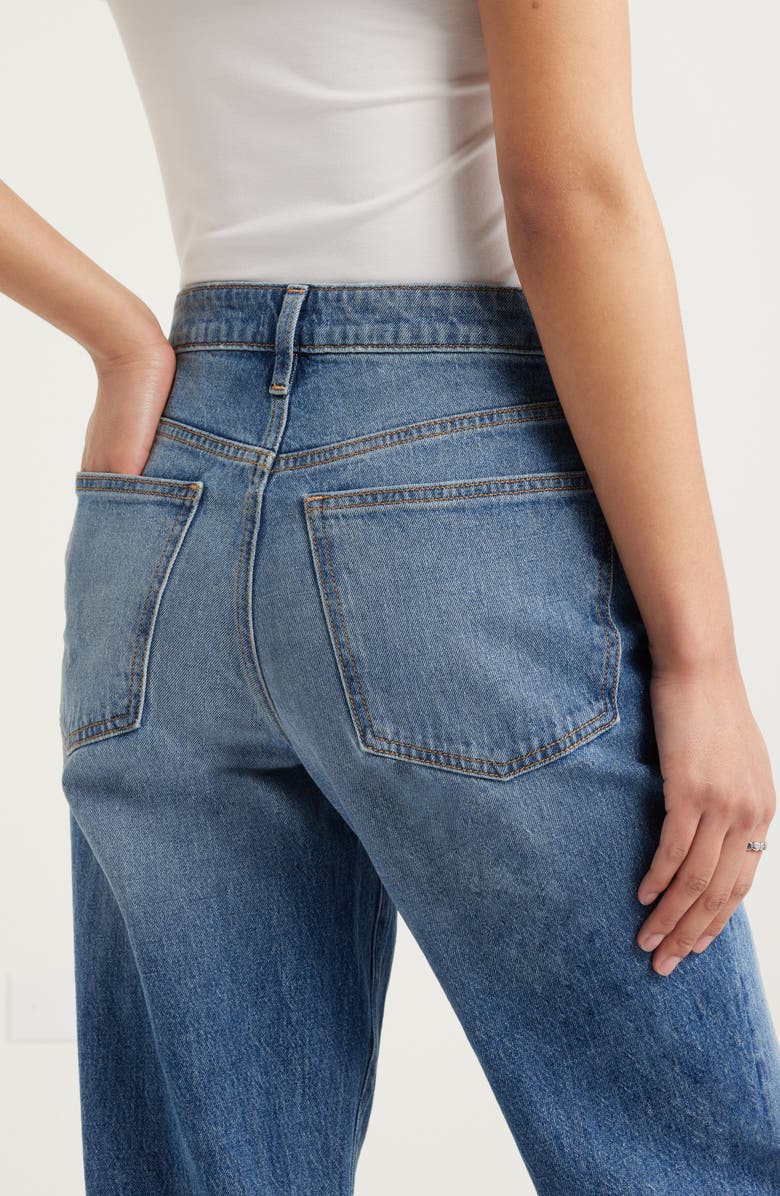 BP. '90s High Waist Straight Leg Jeans, Alternate, color, Valentino Wash