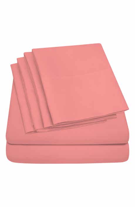 Luxury Home Bright Deep Pocket Microfiber Sheet Set