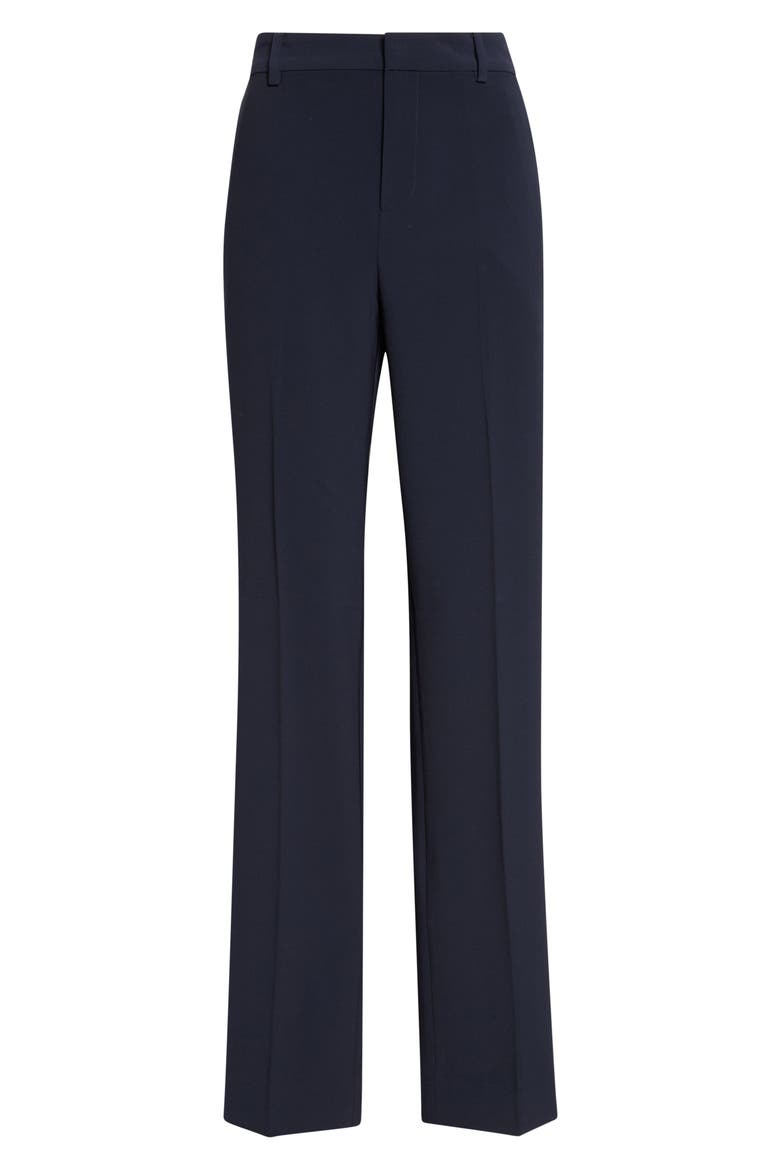 Korette High Waist Straight Leg Pants, Main, color, LAUREN NAVY BLUE