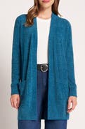 matty m. Claire Longline Open Front Cardigan