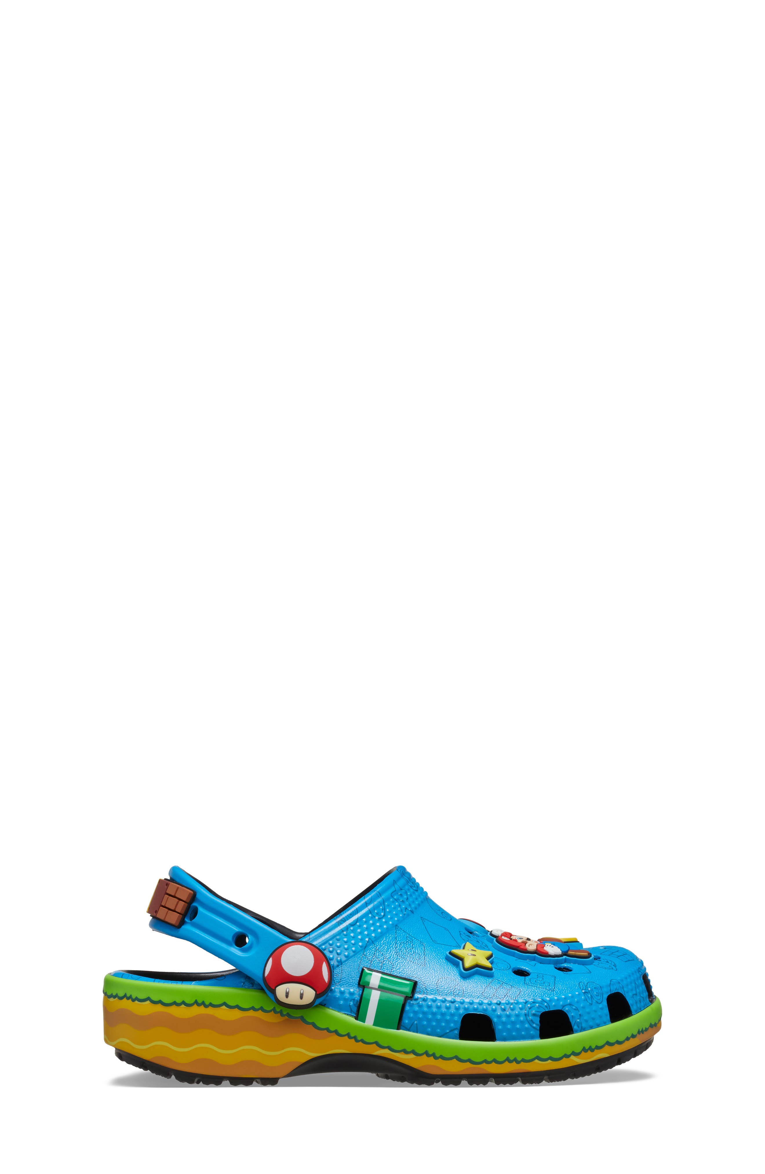 Kids' Super Mario™ Core Classic Clog, Alternate, color, BLUE MULTI