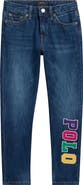 Polo Ralph Lauren Kids' Logo Slim Boyfriend Jeans