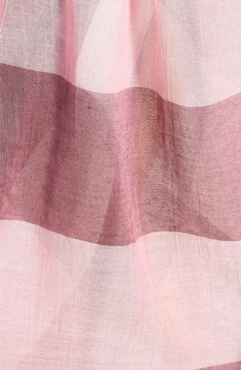 Burberry Brit Sheer Mega Check Scarf, Alternate, color,