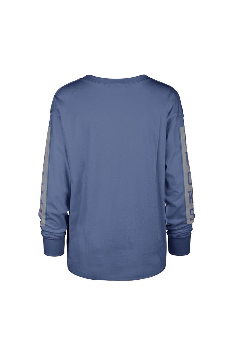Women's '47 Royal Milwaukee Bucks City Edition SOA Long Sleeve T-Shirt, Alternate, color, Royal