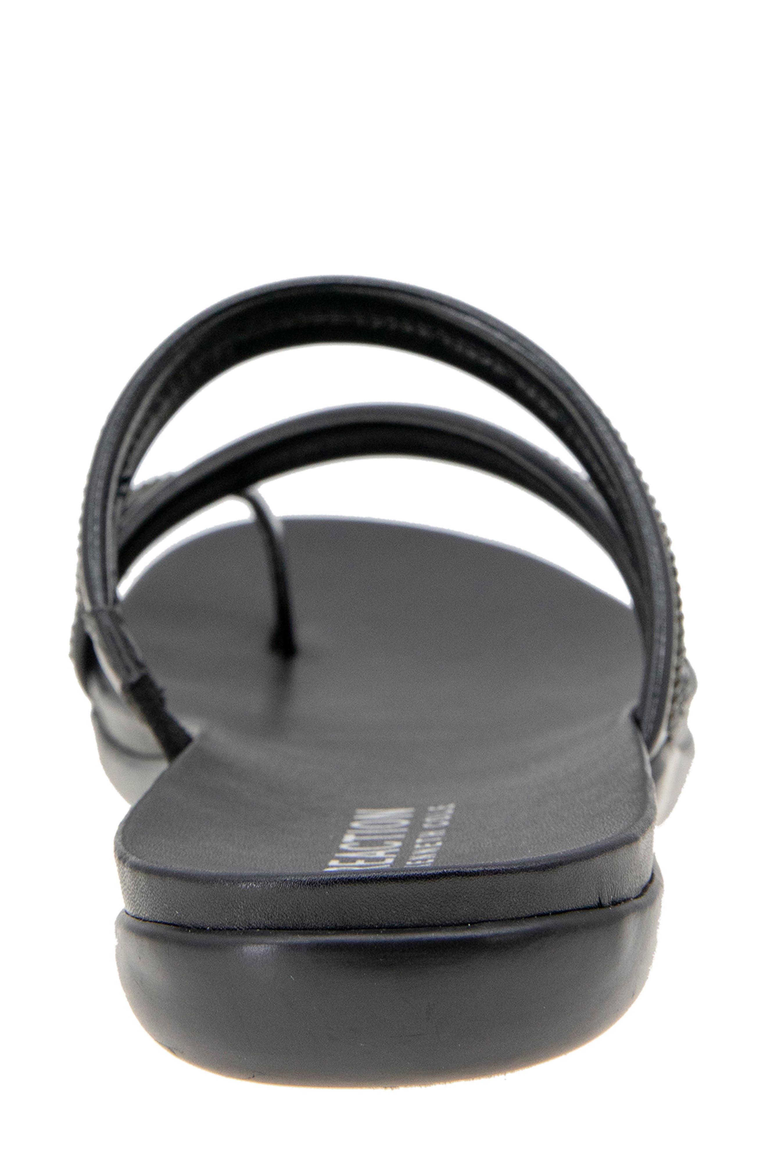 Reaction Kenneth Cole Gia Crystal Strap Slide Sandal, Alternate, color, 