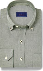 David Donahue Washed Oxford Sport Shirt