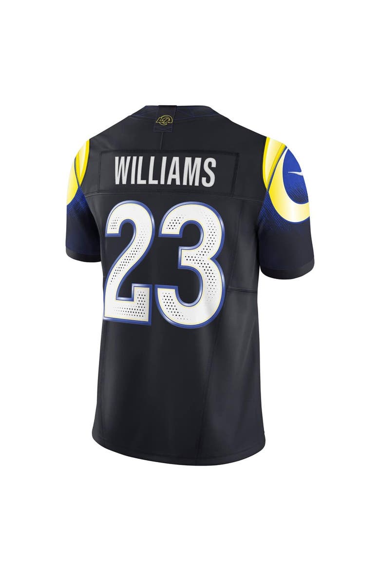 Men's Nike Kyren Williams Midnight Blue Los Angeles Rams 2025 Rivalries Collection Limited Jersey, Alternate, color, Dark Blue