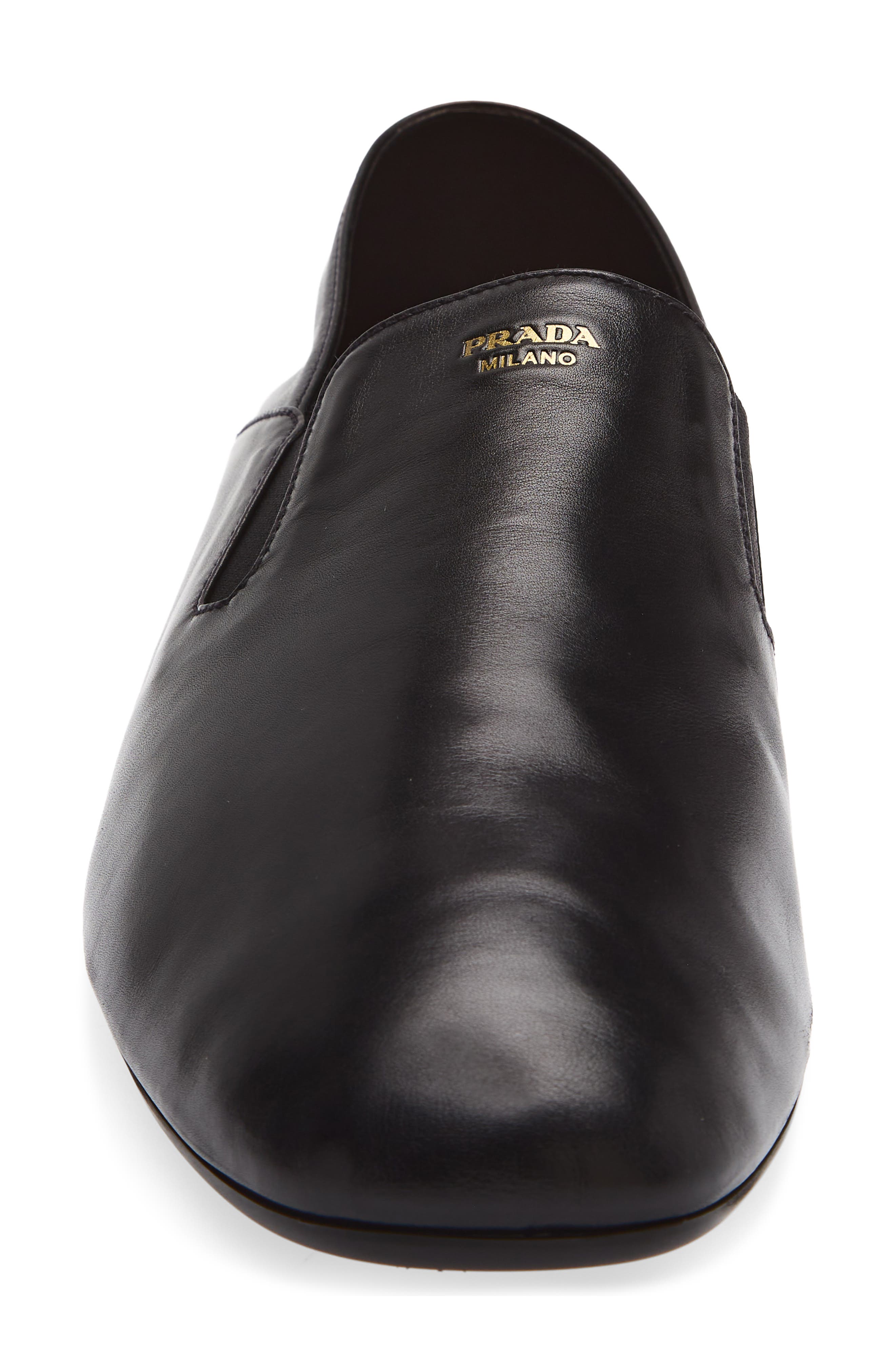 Pantofola Loafer, Alternate, color, NERO