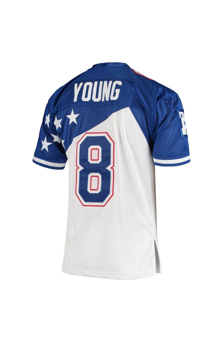 Mitchell & Ness Men's Mitchell & Ness Steve Young White/Blue NFC 1994 Pro Bowl Authentic Jersey, Alternate, color, White