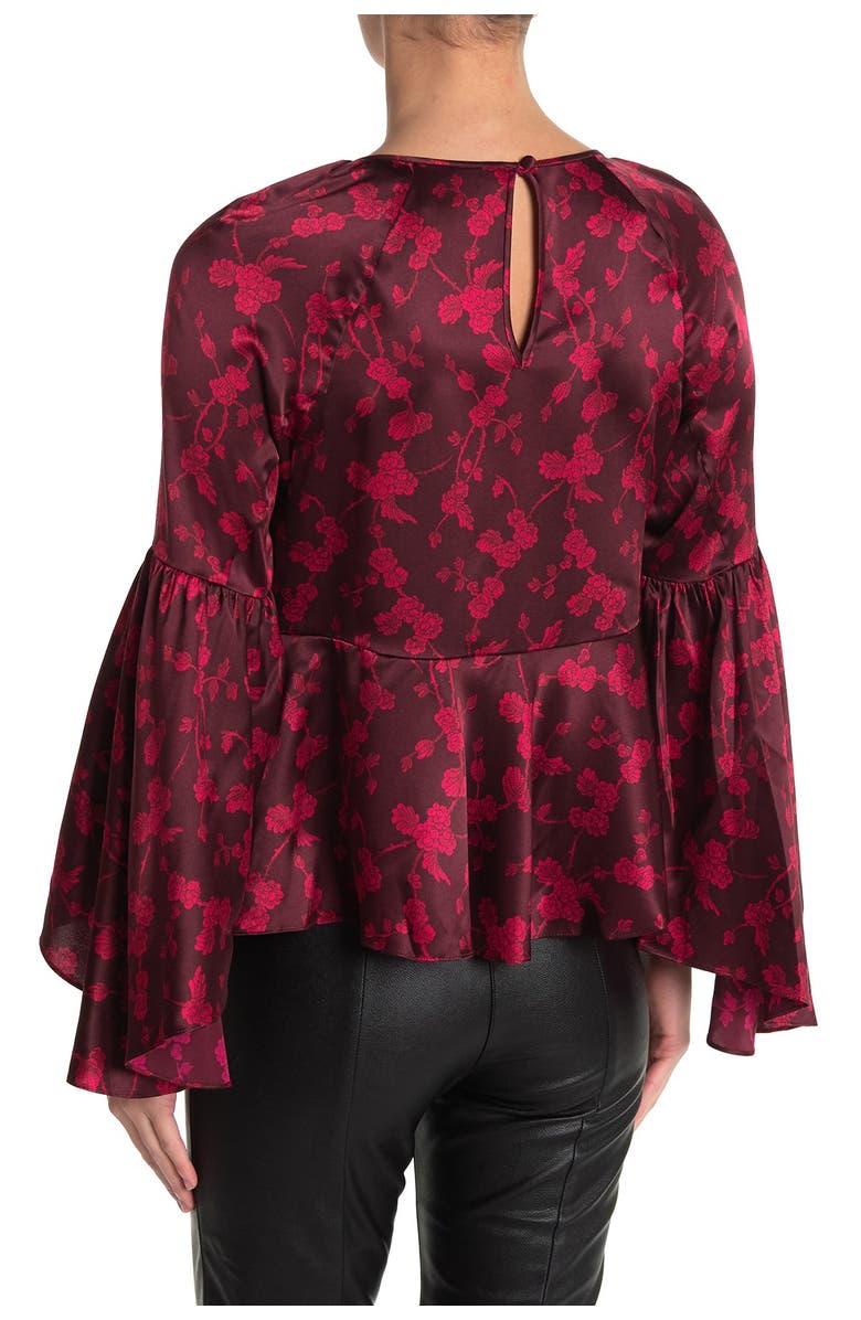 Cinq à Sept Cypress Vine Print Avalon Top, Alternate, color, 