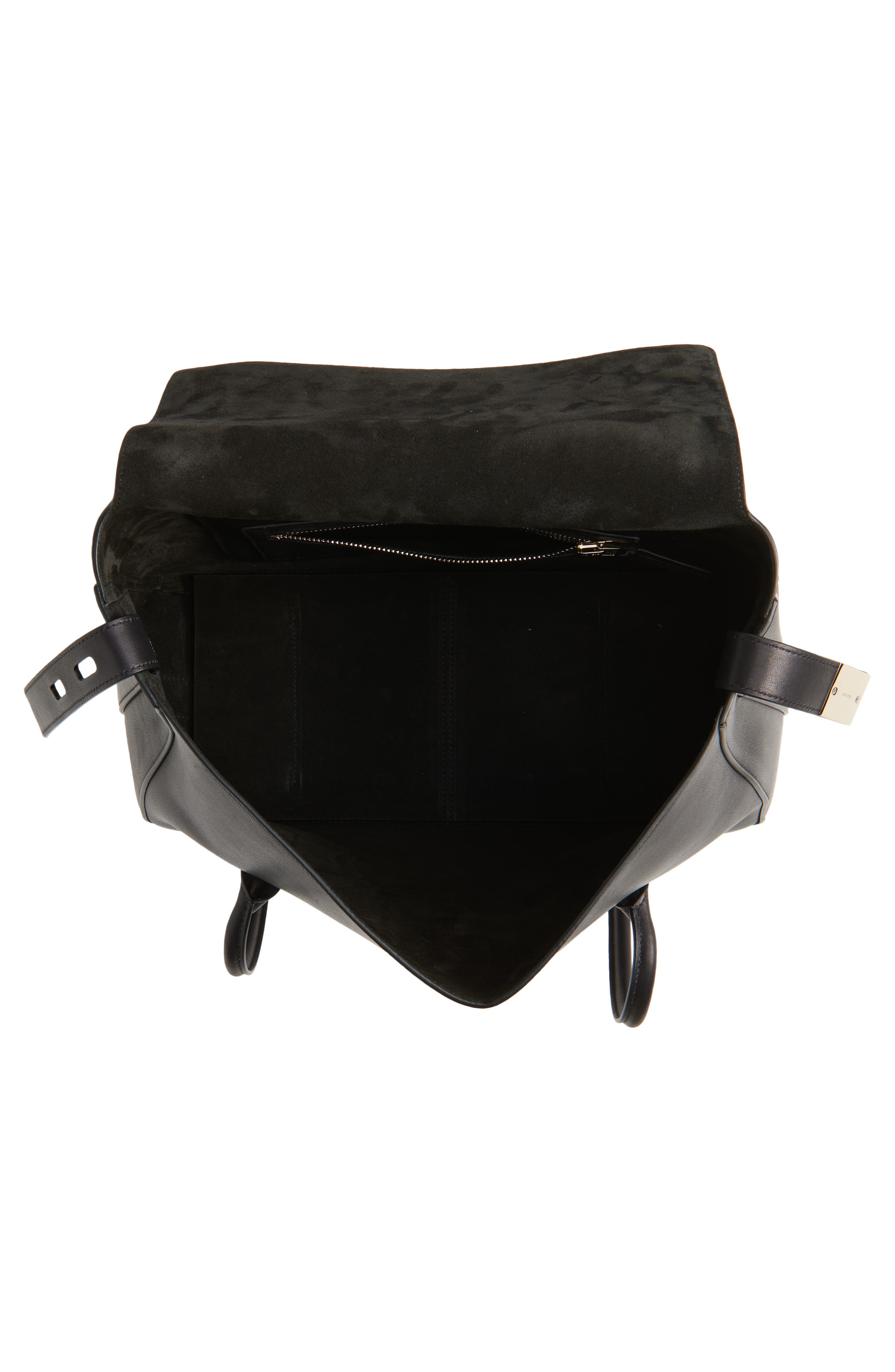 TOM FORD Medium Leather Shoulder Bag, Alternate, color, Black