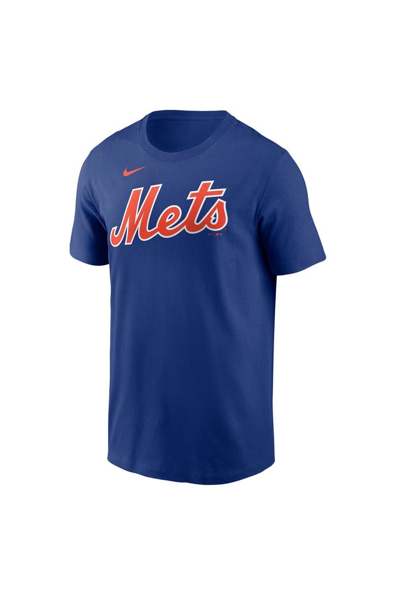 Men's Nike Marcus Semien Royal New York Mets Name & Number T-Shirt, Alternate, color, Royal