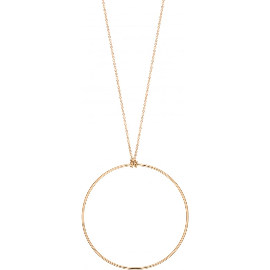 Ginette Ny Circles Necklace In Gold