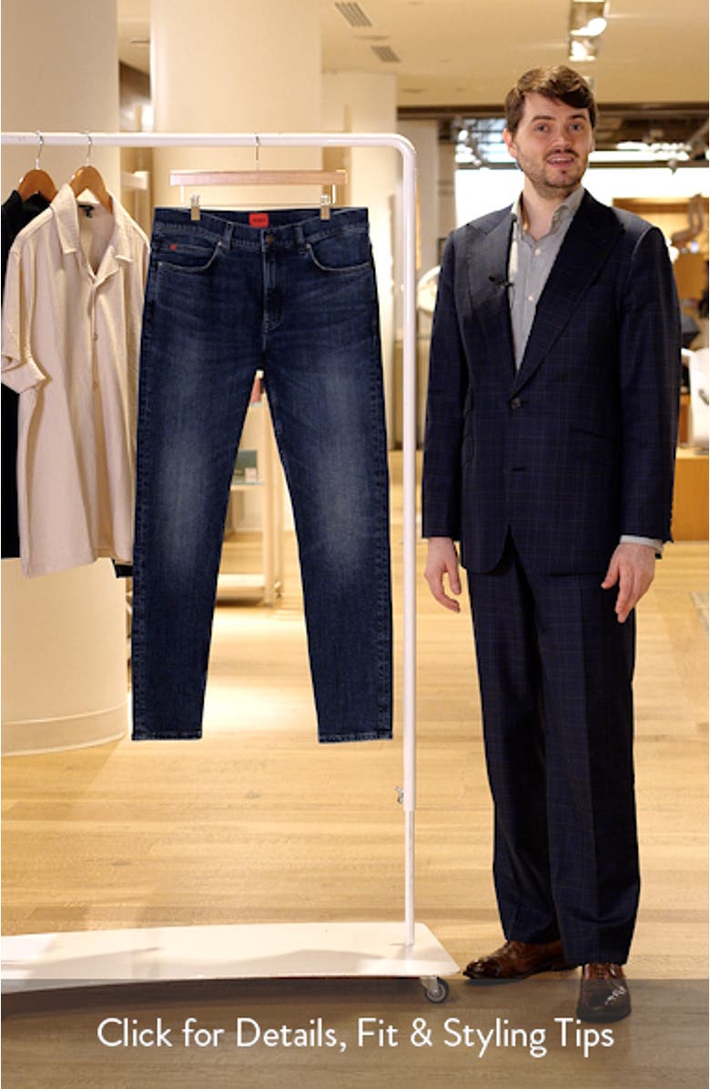 Slim Straight Leg Jeans, sales video thumbnail