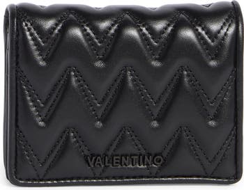 Nero Sauvage Quilted Leather Wallet