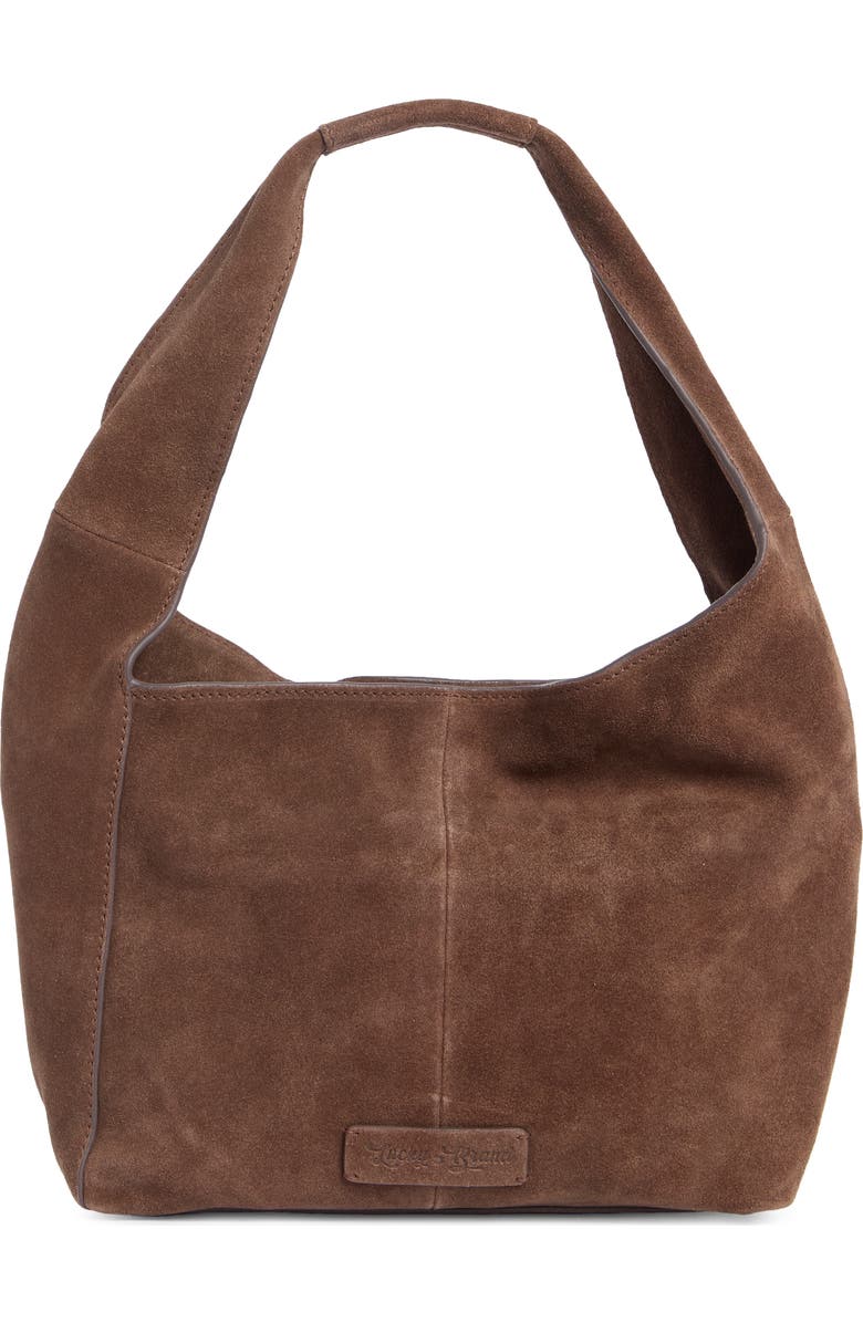 Lucky Brand Clem Small Suede Shoulder Bag, Alternate, color,