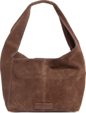 Clem Small Suede Shoulder Bag