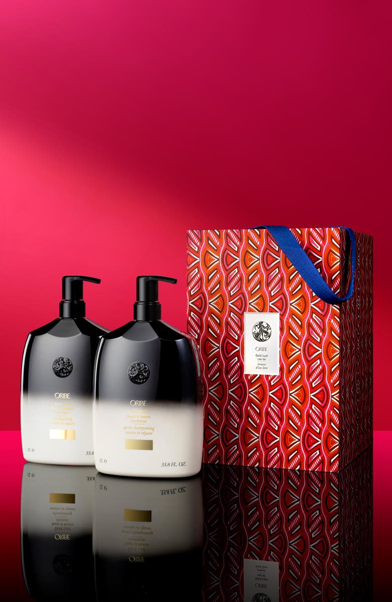 Oribe Gold Lust Liter Shampoo & Conditioner Set $366 Value, Alternate, color, 