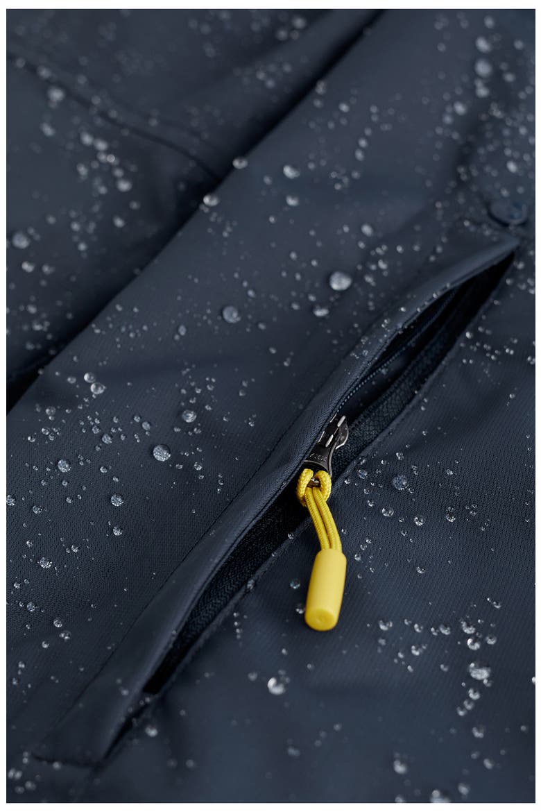 Janelle Waterproof Coat, Alternate, color, SQUID INK