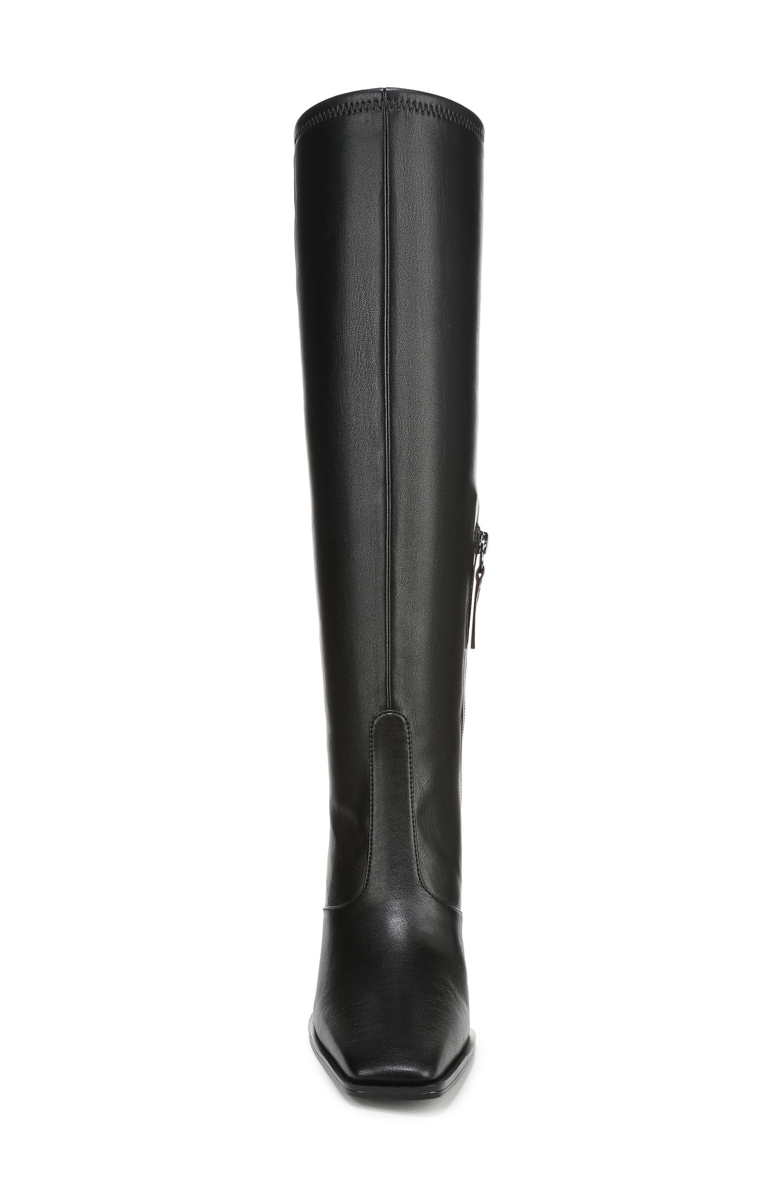 Franco Sarto Juno Knee High Boot, Alternate, color, Black