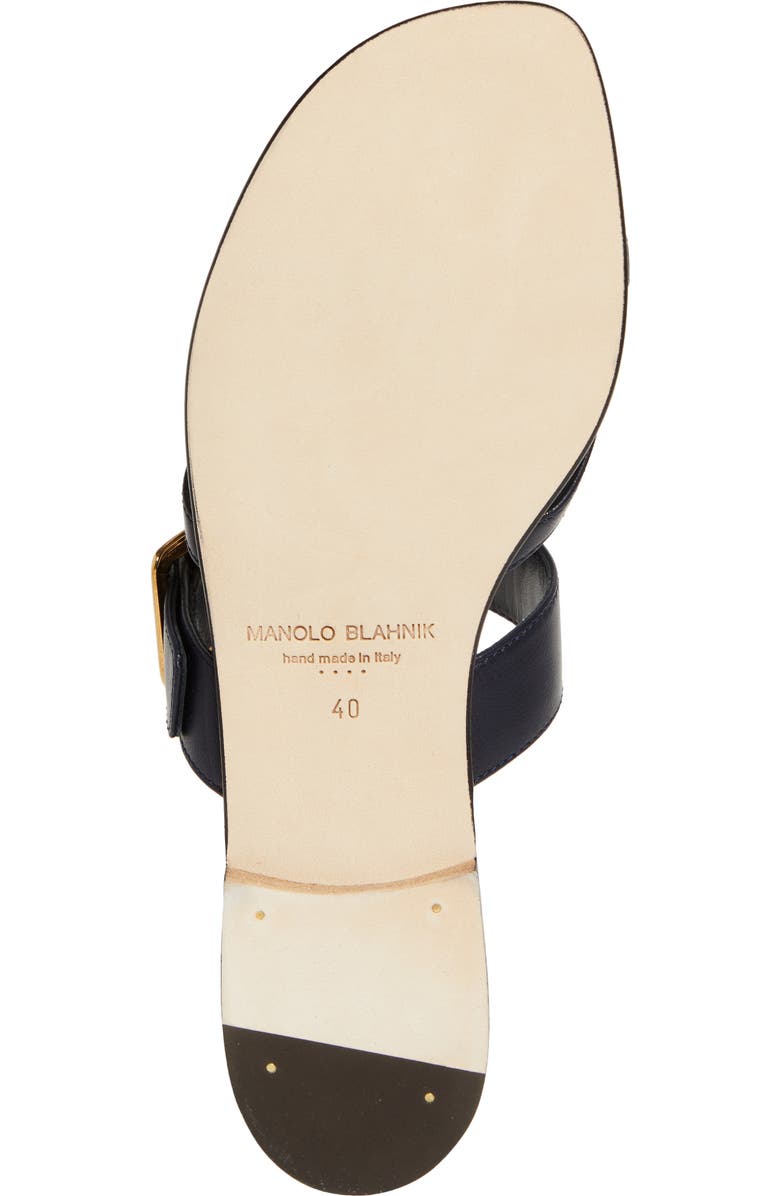 Manolo Blahnik Thalusa Flat Sandal, Alternate, color,