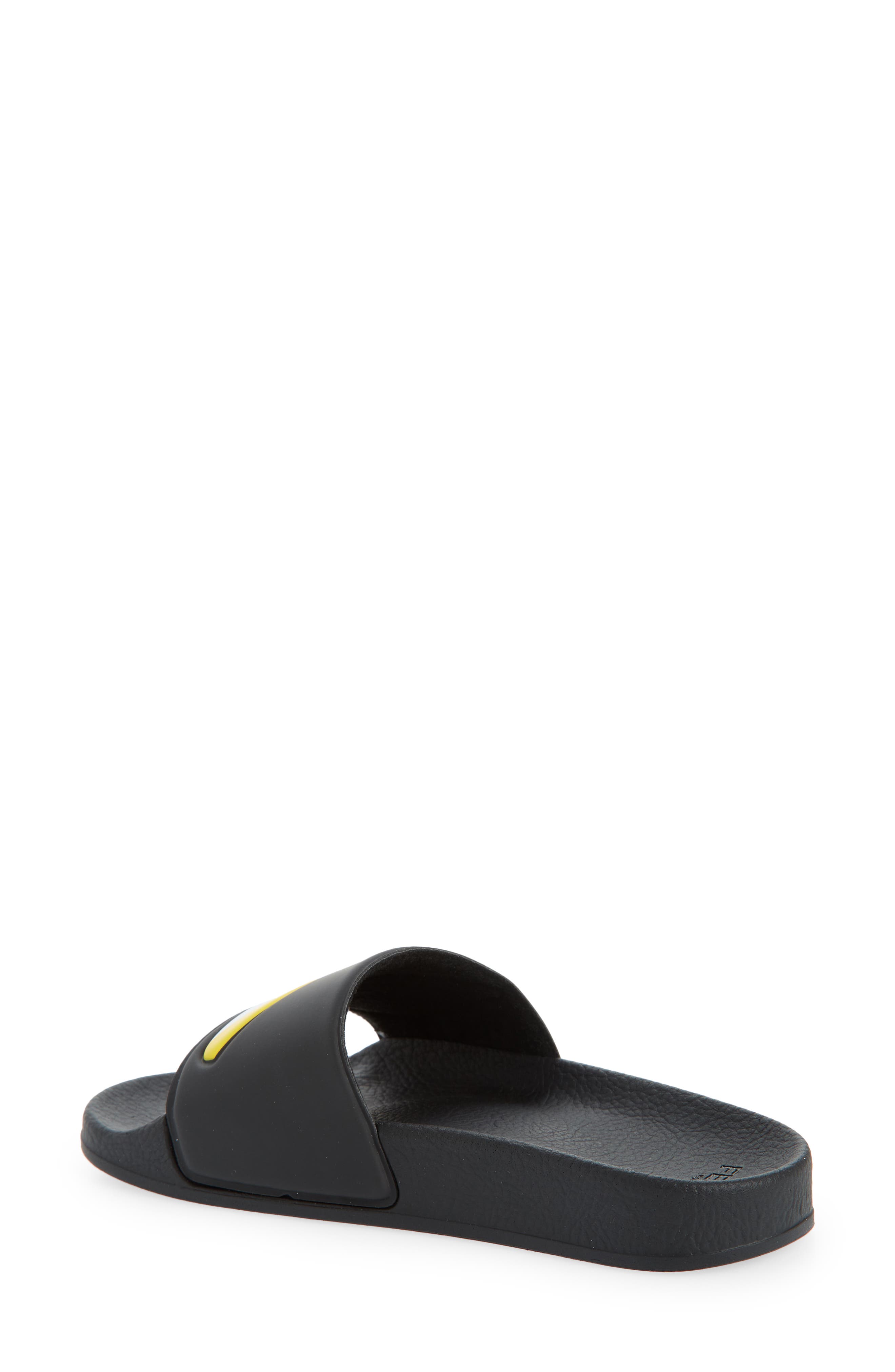 Fendi Kids' Monster Eyes Slide Sandal, Alternate, color, 