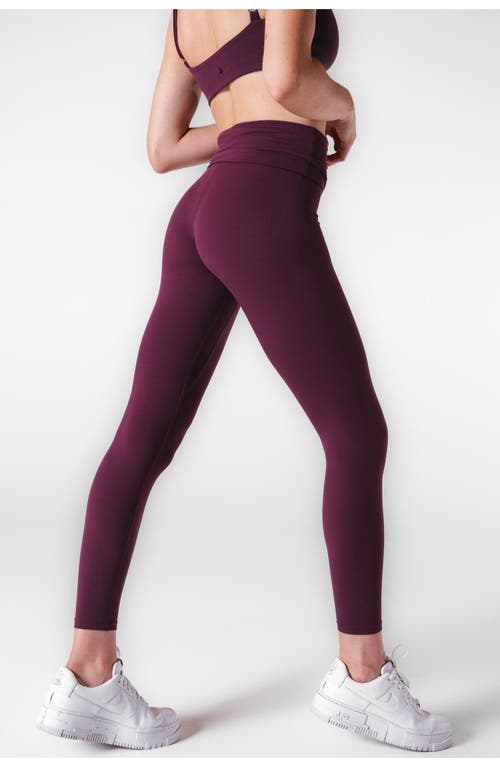 Vitality Cloud Ii Foldover Pant In Wine