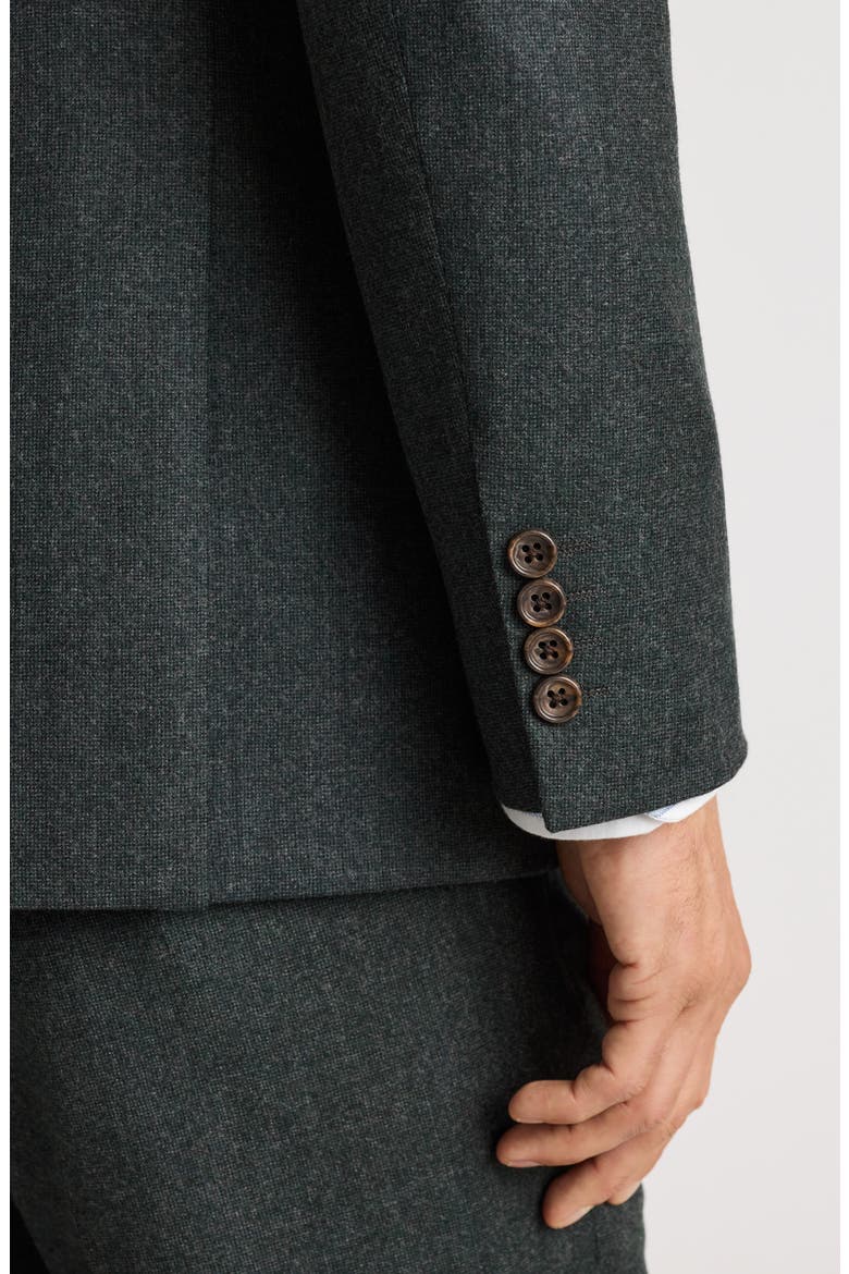 Etter Italian Wool Blazer, Alternate, color, GREEN NAILHEAD BRUSHED WOOL