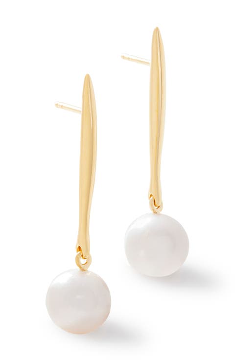 Nura Freshwater Pearl Drop Earrings