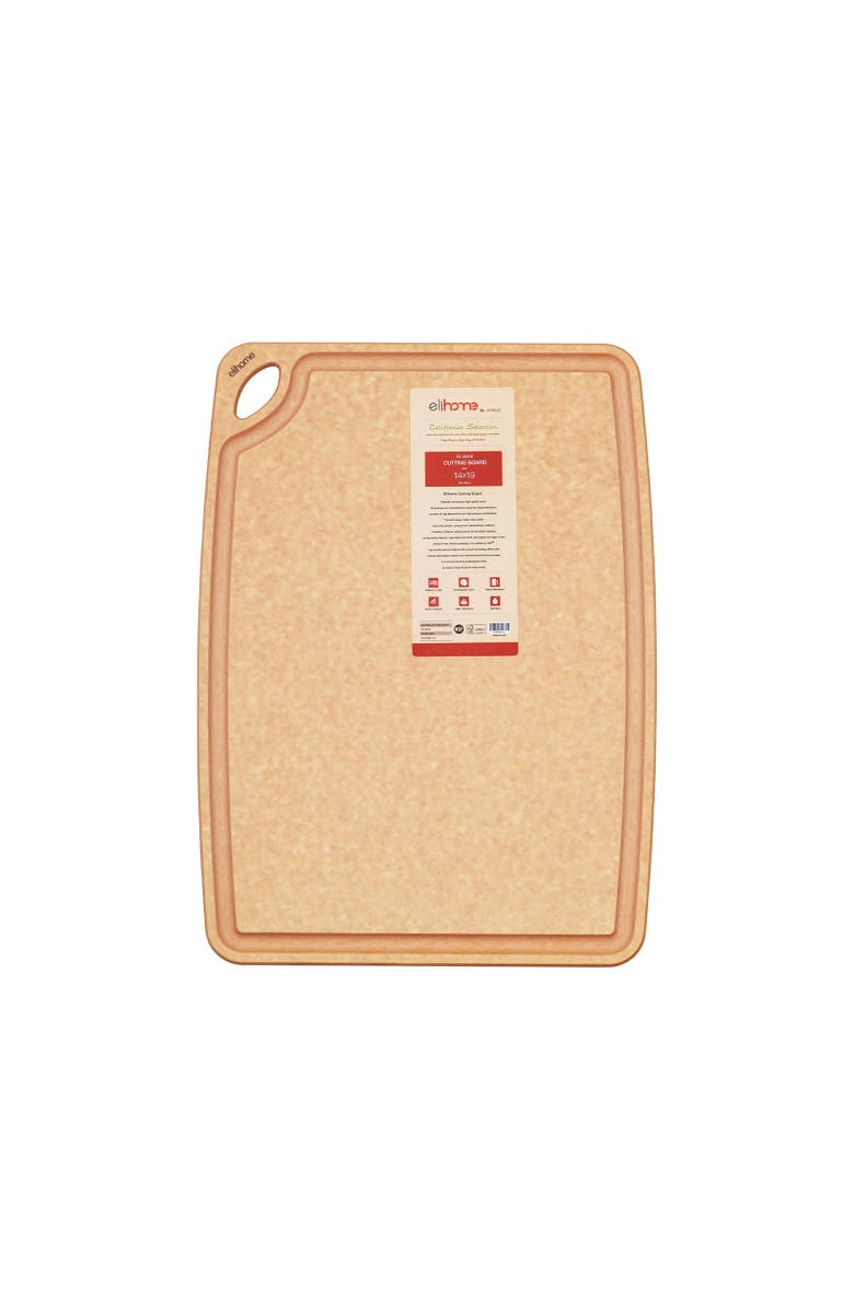 Eli Home Classic Series 14 x 19 x 1/4 Cutting Board - X Large, Alternate, color, Brown