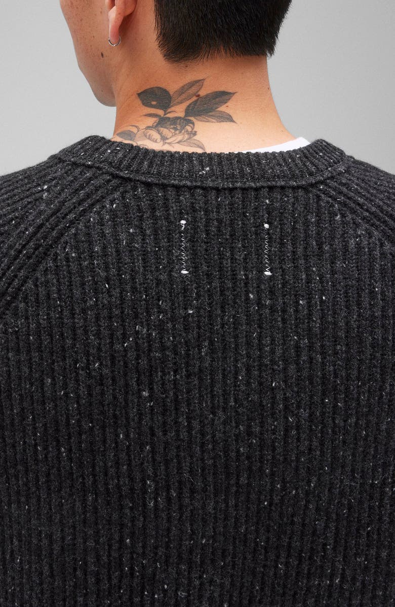 Reigning Champ Kenny Nep Wool Crewneck Sweater, Alternate, color,