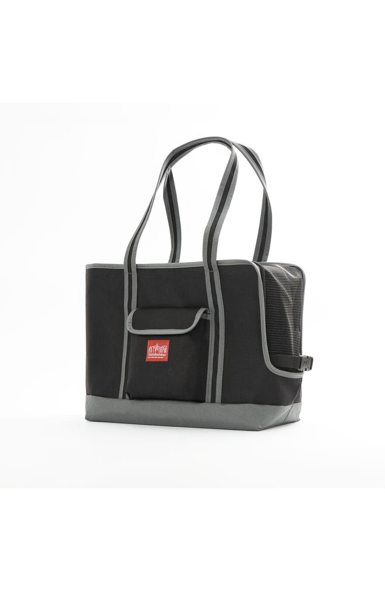 Manhattan Portage Pet Carrier Tote Bag Small/Medium Pets, Alternate, color, Black