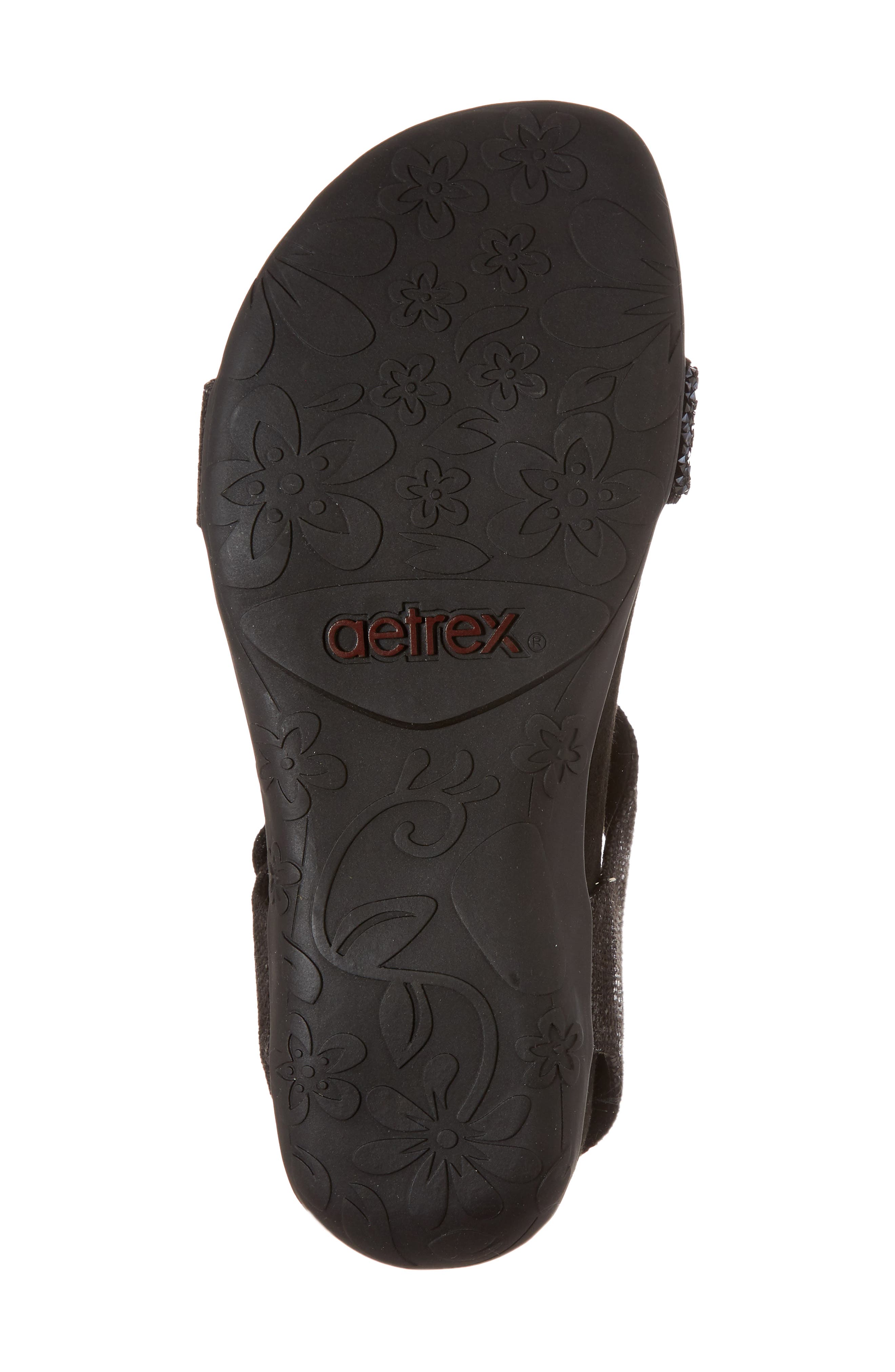 Aetrex Maria Embellished Sandal, Alternate, color, 