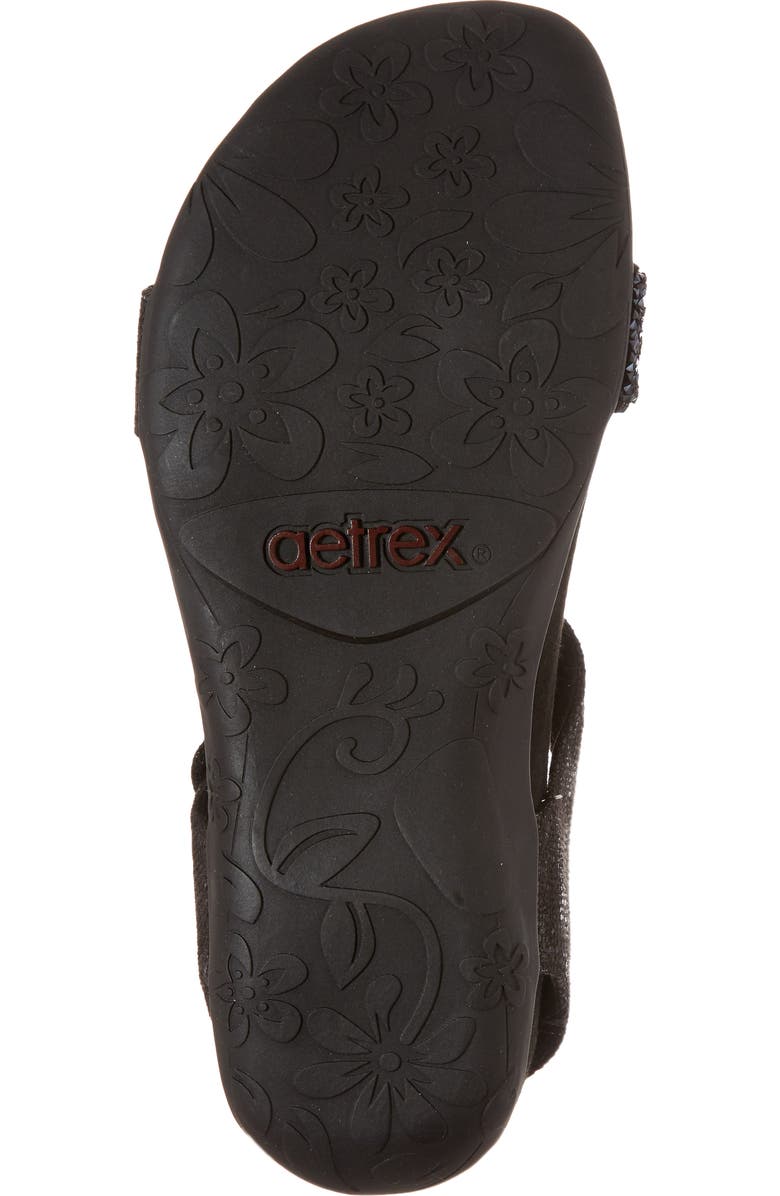 Aetrex Maria Embellished Sandal, Alternate, color,