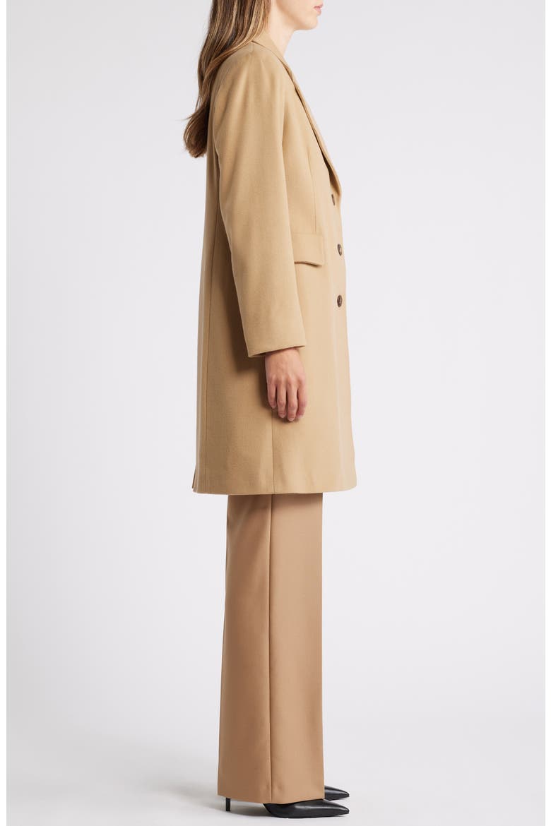 Charlie Wool Coat (Nordstrom Exclusive), Alternate, color, CAMEL