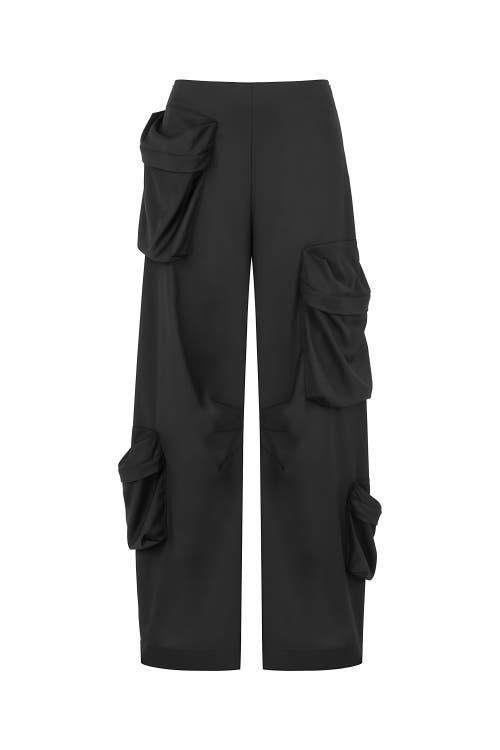 NOCTURNE NOCTURNE PANTS WITH CARGO POCKETS 