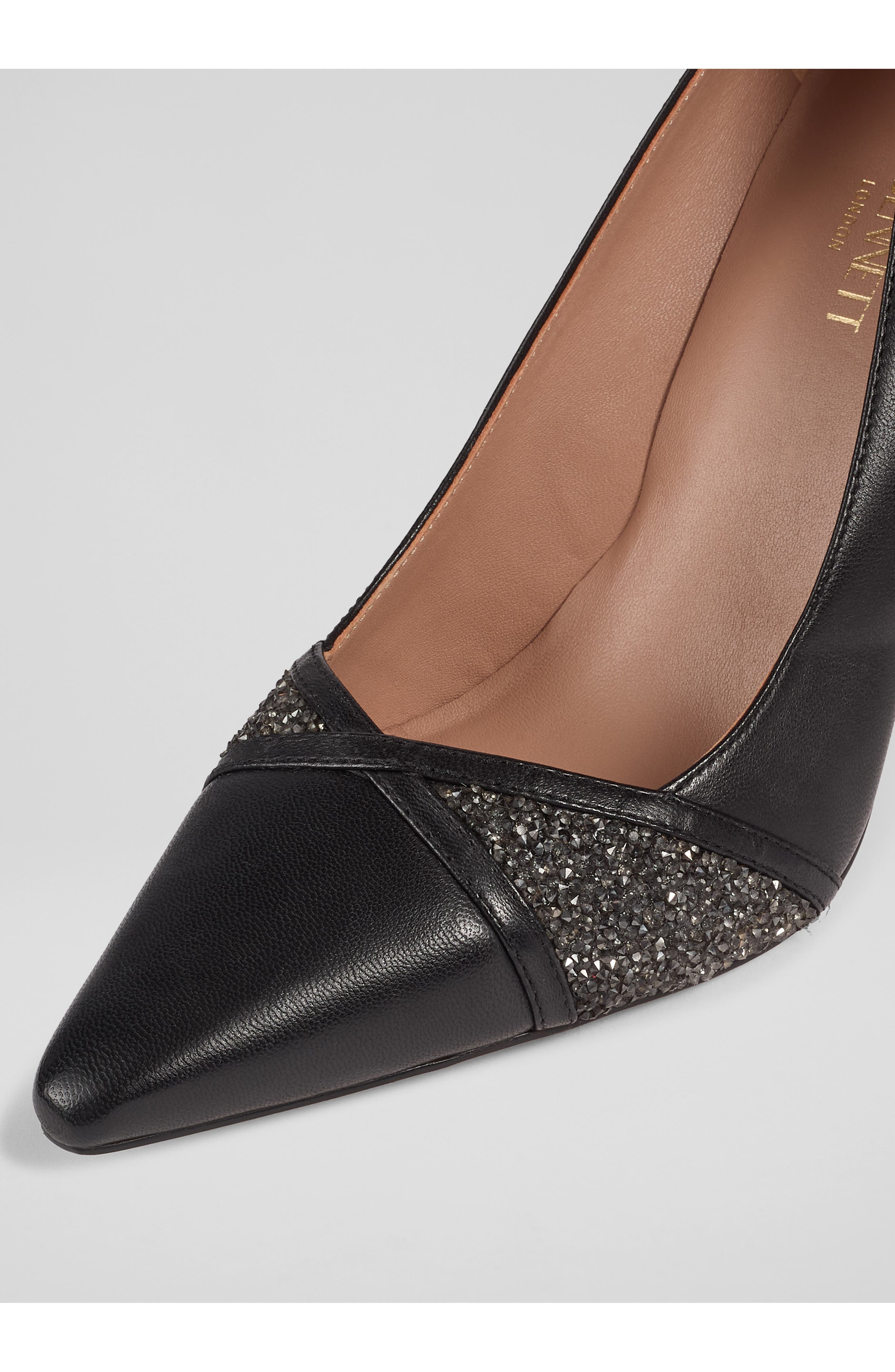 LK Bennett Astra Crystal Pointed Toe Pump, Alternate, color, 