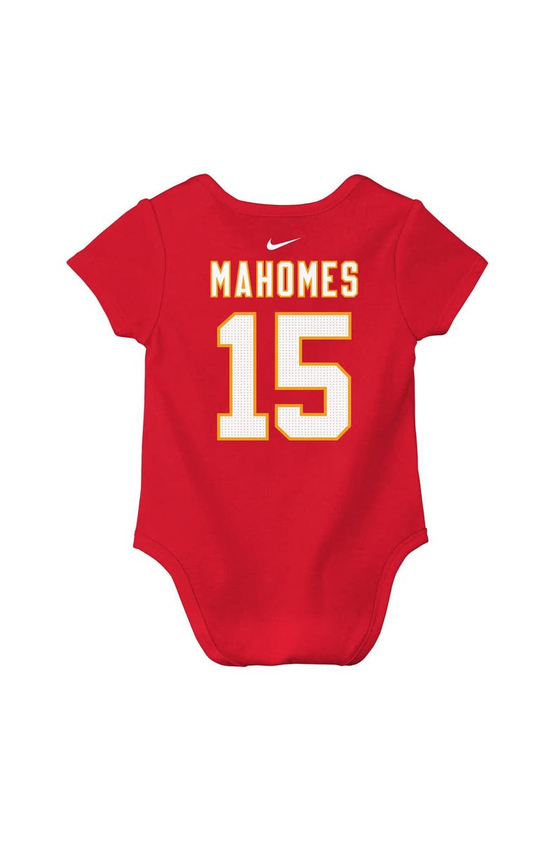 Nike Infant Nike Patrick Mahomes Red Kansas City Chiefs  Player Name & Number Bodysuit, Alternate, color, Red