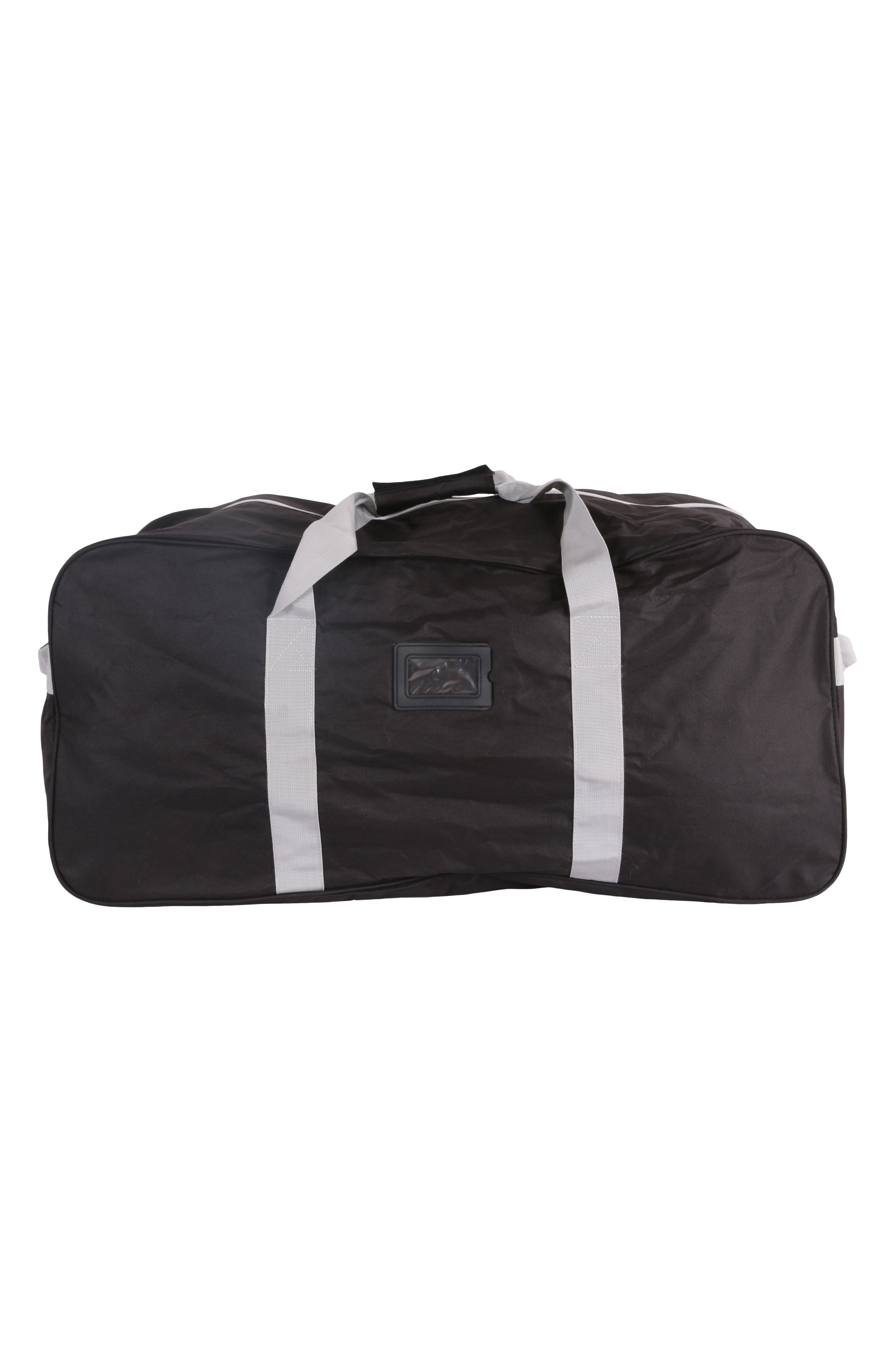 Gigante 32-Inch Rolling Duffle Bag, Alternate, color, BLACK
