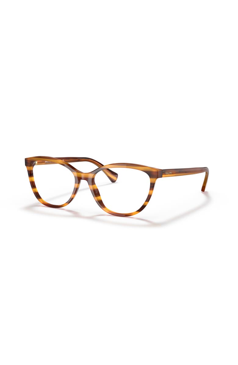 RALPH 52mm Cat Eye optical glasses, Main, color, Tortoise