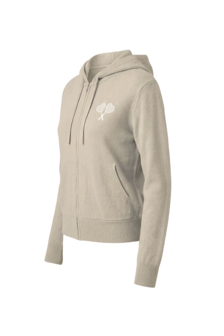 Courtside Cashmere Sweater, Alternate, color, Powder
